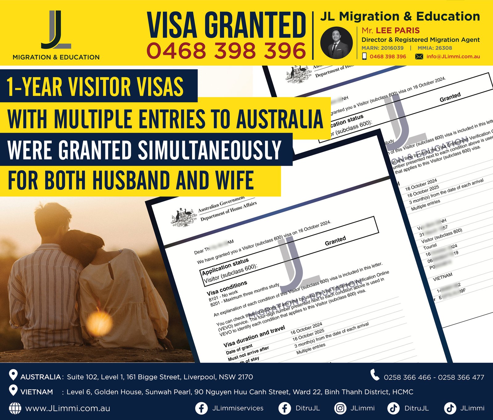 1 year visitor visas with multiple entries to Australia 1 year visitor visas with multiple entries to Australia